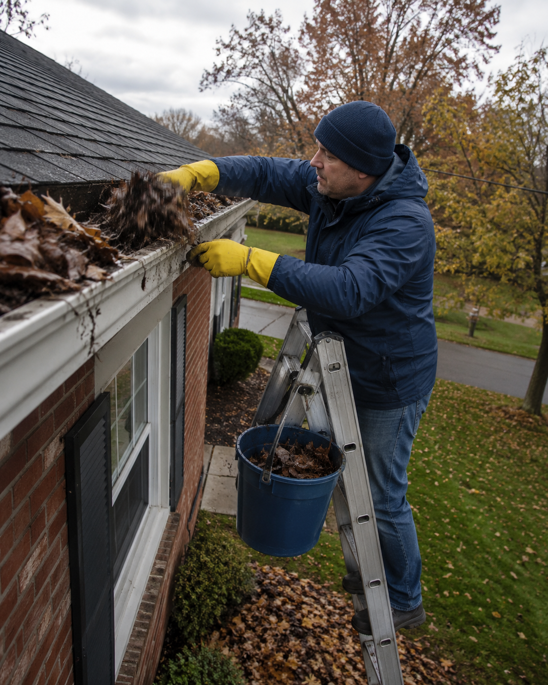 Gutter cleaning